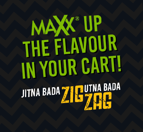 Maxx up the flavour in your cart