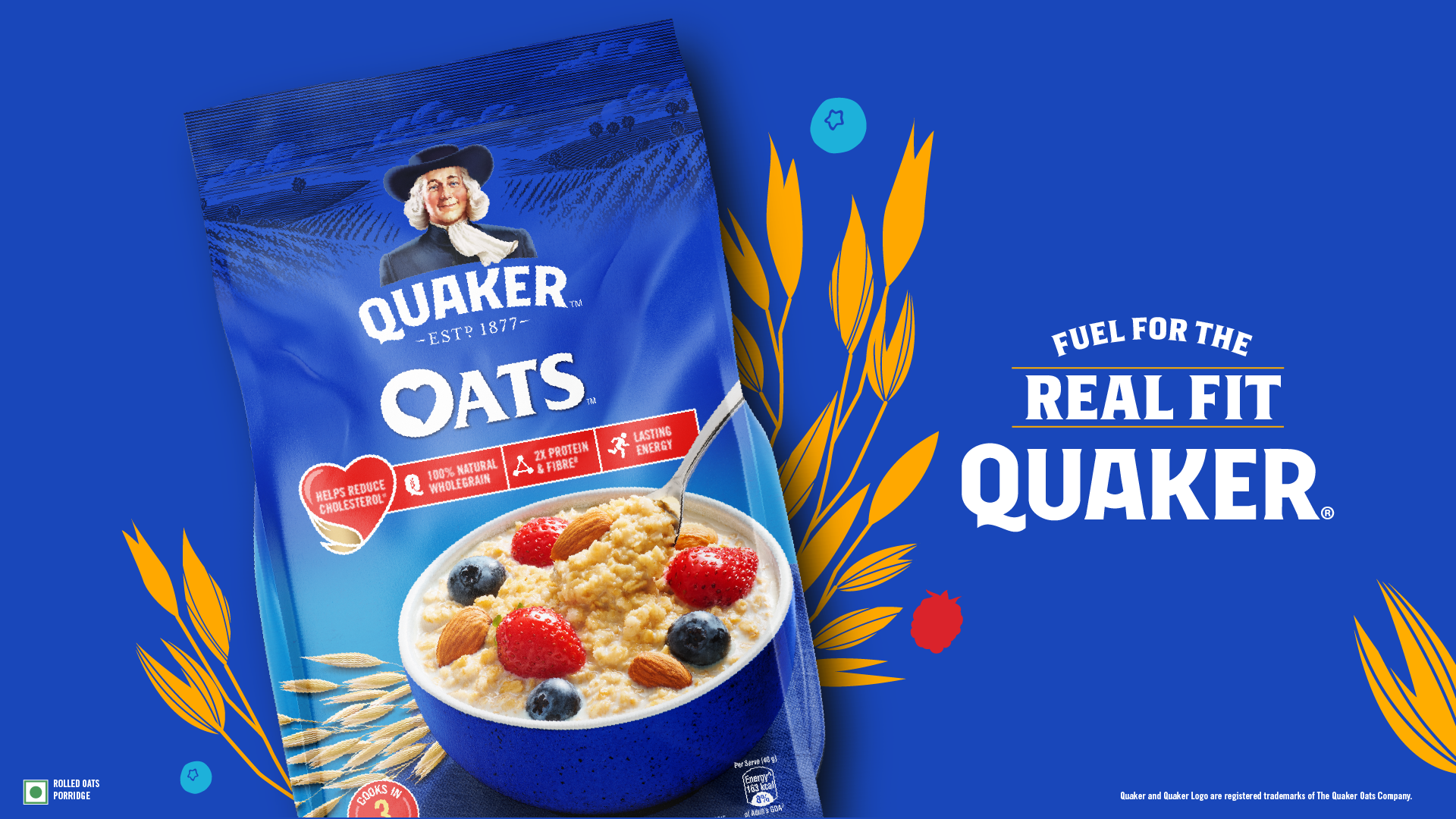 Fuel for the real fit quaker