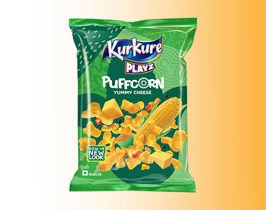 Kurkure Playz Puffcorn Yummy Cheese