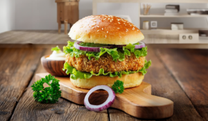 Oats Patty Burger
